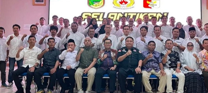 Pj Bupati Barito Utara Hadiri Pelantikan Pengurus Perbakin Masa Bakti 2025–2029