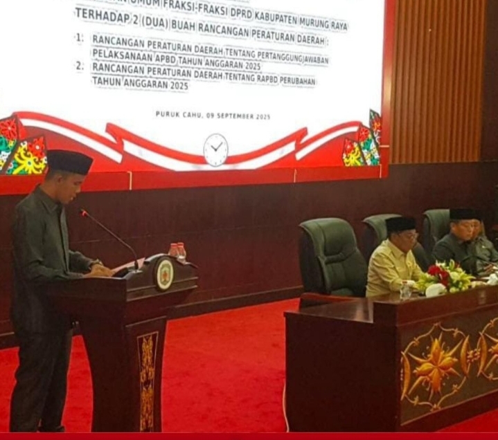 DPRD Mura Gelar Rapur Bahas Raperda Pelaksanaan APBD tahun Anggaran 2024 dan Raperda tahun Anggaran 2025
