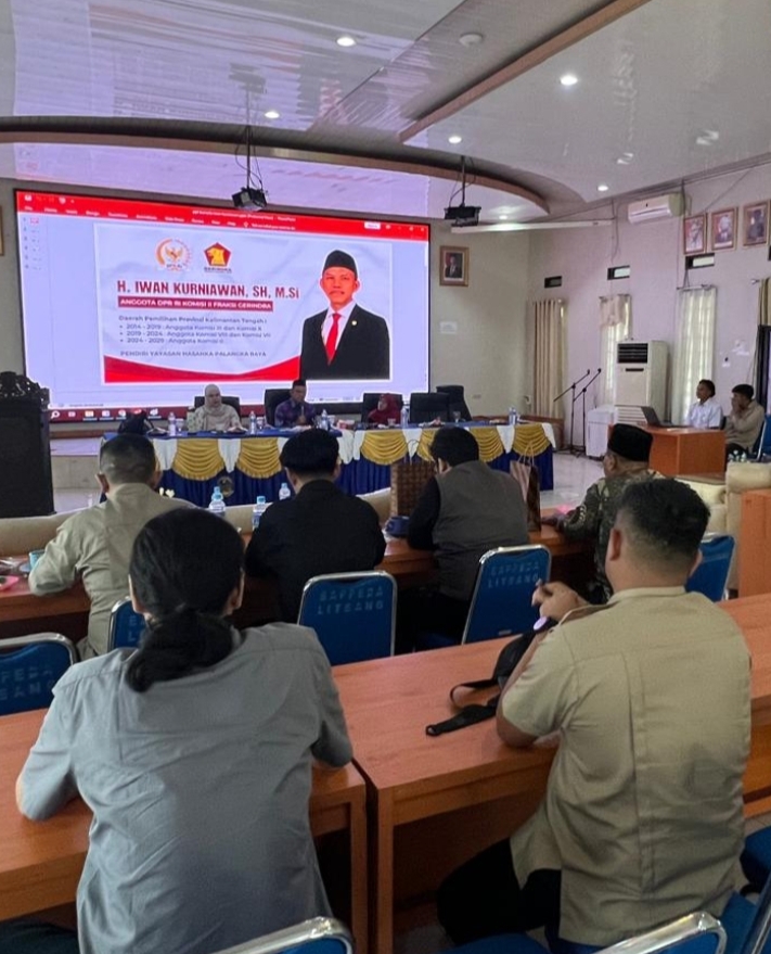 Staf Ahli Bupati Bidang Politik dan Hukum Buka Kegiatan Kelembagaan Pengawas Pemilu Bersama Mitra Kerja.