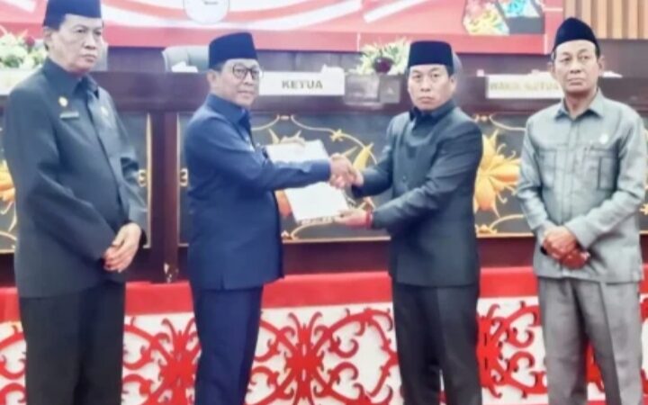 Bupati Mura Serahkan Rancangan KUA Serta Prioritas dan Plafon Anggaran Sementara Tahun Anggaran 2026