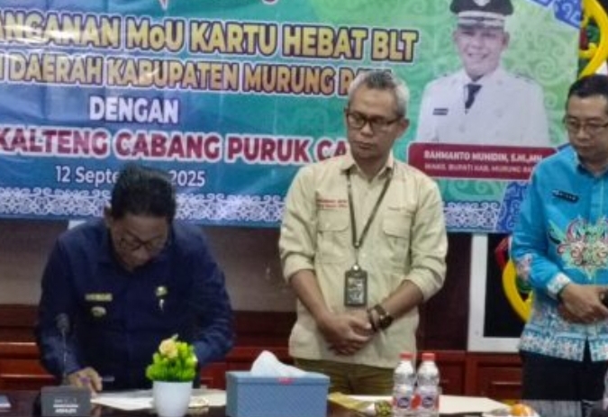 Bupati Mura Resmi Anggarkan Rp4,4 Miliar per Tahun untuk Program Kartu HEBAT BLT