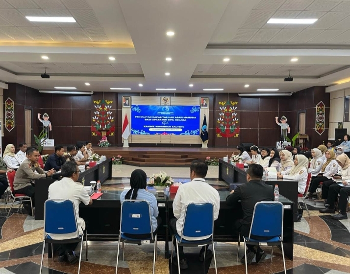 Penguatan Kapasitas HAM, Kanwil Kemenham Kalteng Bekali ASN untuk Layanan Publik Berkeadilan