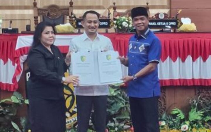 Wakil Ketua I DPRD Kota Palangka Raya Pimpin Rapur ke-4 Masa Sidang I