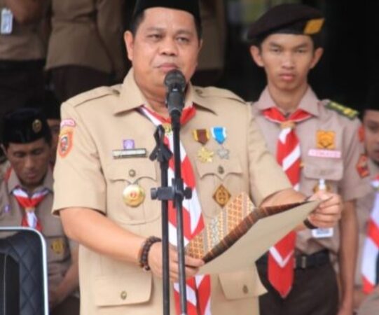 Ketua Pramuka Saka Wanabakti Kalteng Buka Kegiatan Gerakan Pramuka Indonesia Tahun 2025