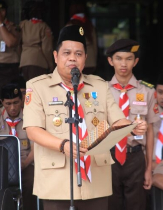 Ketua Pramuka Saka Wanabakti Kalteng Buka Kegiatan Gerakan Pramuka Indonesia Tahun 2025