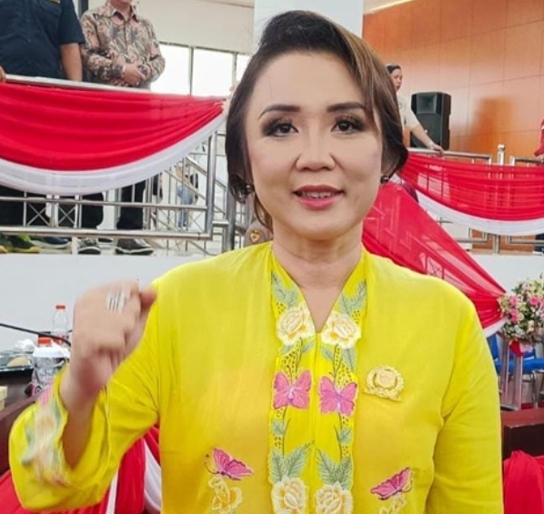 Anggota DPRD Mura, Olivia Wiswanti,SE Merasa BanggaTerpilih Muhtarudin jadi Menteri P2MI