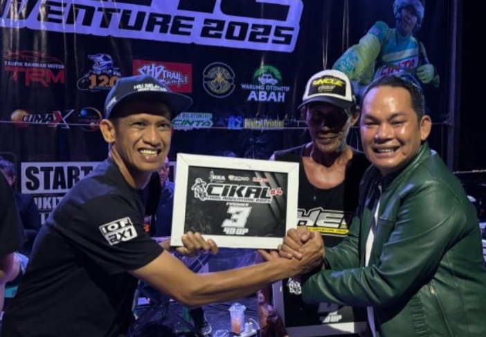 Wabup Bersama Sekda Mura Hadiri Event Cinta Kalteng Trail Adventure Part Tahun 2025