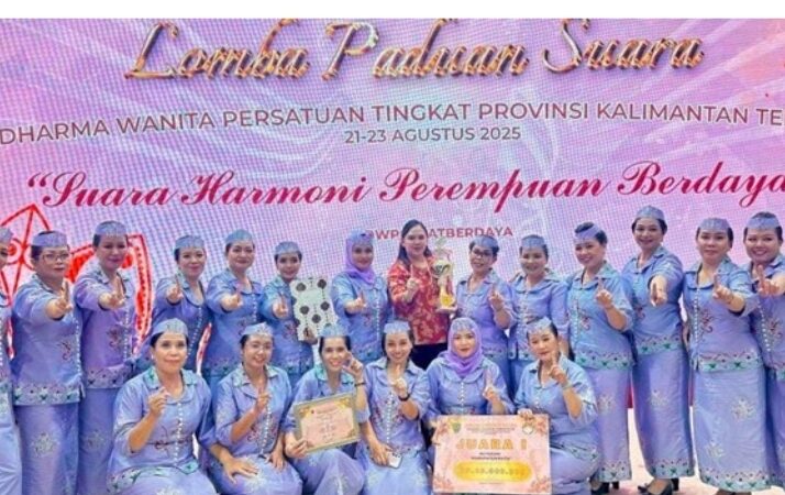 DWP Mura Raih Juara Satu Lomba Paduan Suara Tingkat Provinsi Kalteng