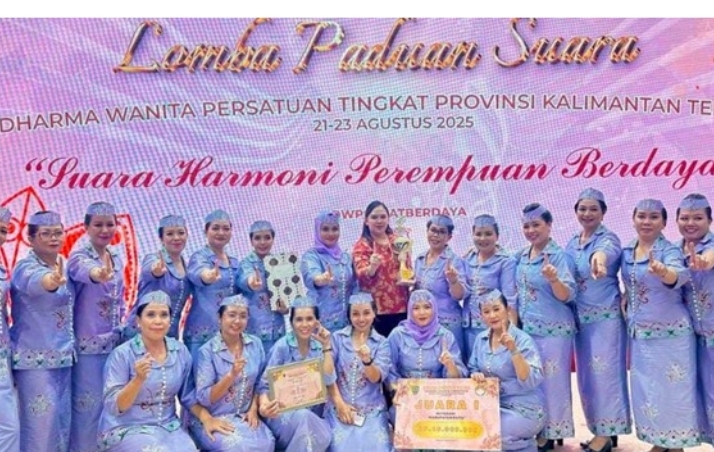 DWP Mura Raih Juara Satu Lomba Paduan Suara Tingkat Provinsi Kalteng