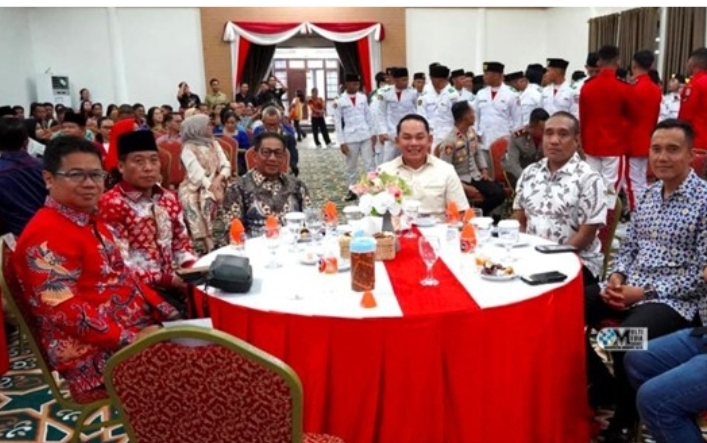 Pemkab Mura Gelar Ramah Tamah Saat Peringati HUT ke-80 RI