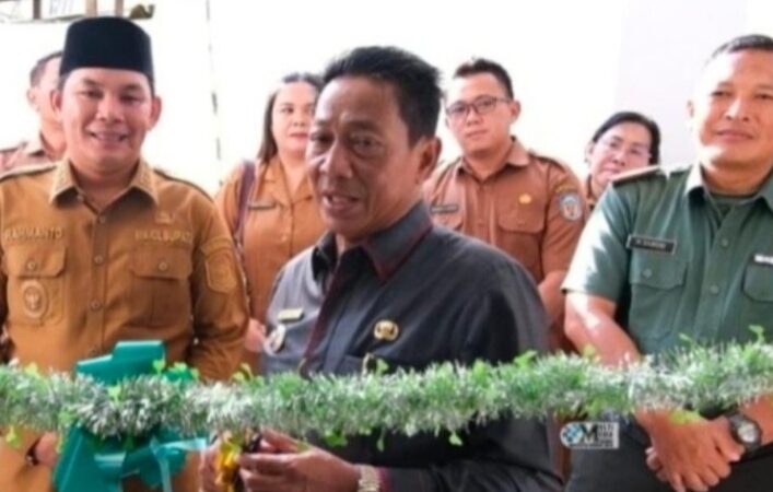 Bupati bersama Wakil Bupati Resmikan Gedung Baru UPTD RSUD Puruk Cahu