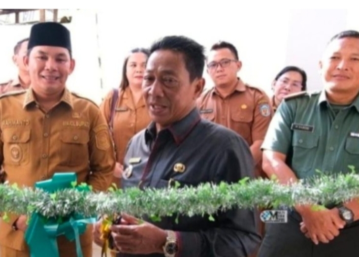 Bupati bersama Wakil Bupati Resmikan Gedung Baru UPTD RSUD Puruk Cahu