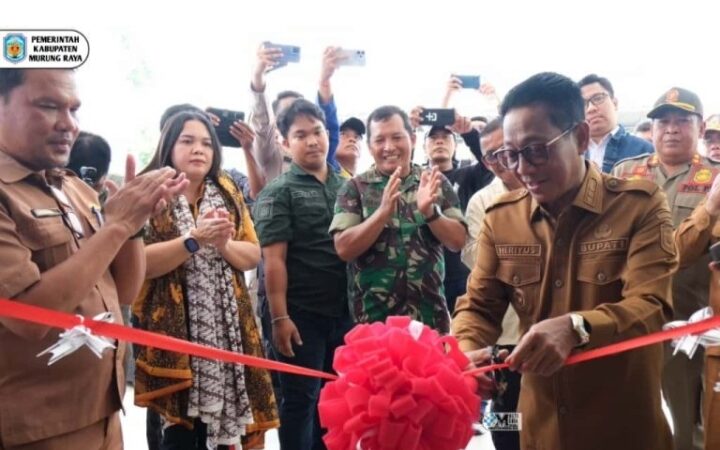 Bupati Resmikan Puskesmas Lopo Mambuh Desa Mantiat Pari. Tingkatkan Layanan Kesehatan