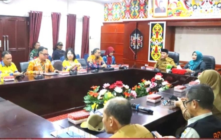 Pemkab Mura Menerima dengan Senang Hati Kunker Poltekkes Kemenkes Palangka Raya