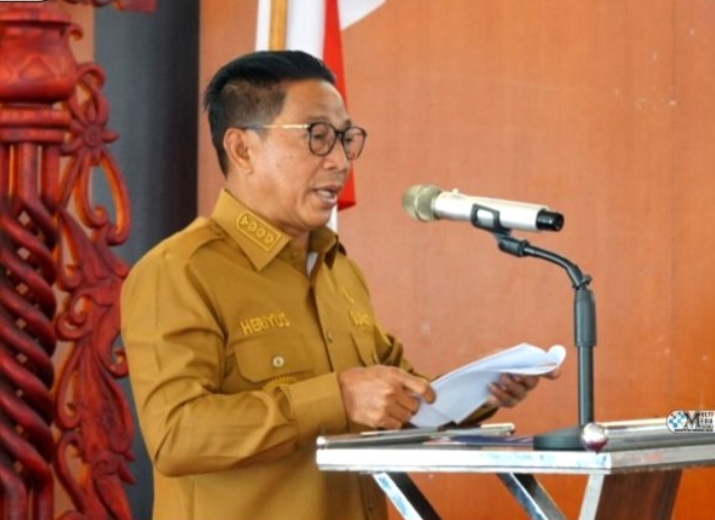 Bupati Mura Buka Kegiatan Expose SID Cetak Sawa di Wilayah Puruk Cahu