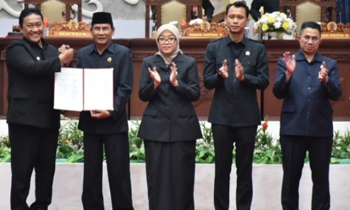 DPRD Kalteng Setujui Raperda APBD 2026 Senilai Rp5,452 Triliun Lebih Total Anggaran Belanja Kalteng