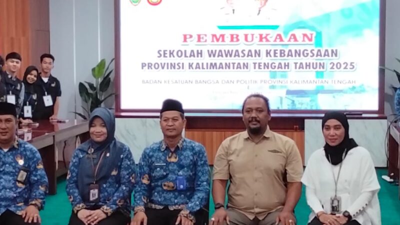 Kesbangpol Kalteng Gelar Sekolah Wawasan Kebangsaan Tahun 2025