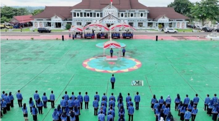 Bupati Mura Gelar Upacara HUT KORPRI Ke-54 Tahun