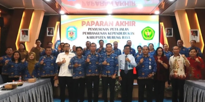 Asisten II Setda Mura secara Resmi Buka Acara Laporan Akhir Penyusunan PJPK Murung Raya